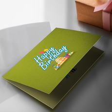 Silk Greeting Card Printing